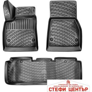 Rizline Гумени стелки RizLine съвместими с Tesla Model S 2014-2020 (5151397) - steficenter