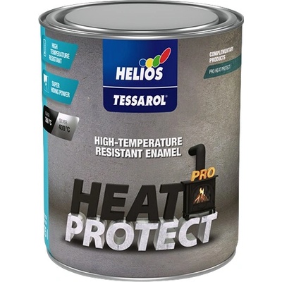Helios TESSAROL ALU BRONZ 400°C na vysoké teploty strieborná 0,2L
