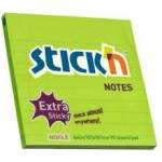 STICK'N Adhesive notes stickn 101 x 101 mm, green