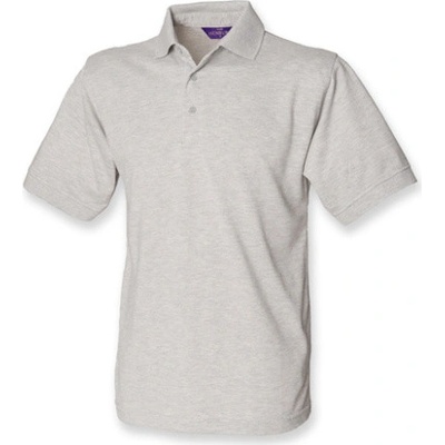 Henbury pánské polo triko H400 Heather grey
