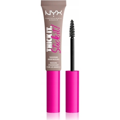 NYX Professional Makeup Thick It Stick It Maskara na obočie Cool Blonde 7 ml