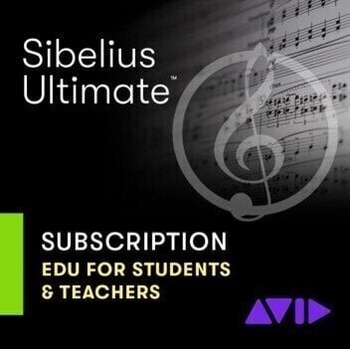 AVID Sibelius Ultimate 1Y Subscription - EDU