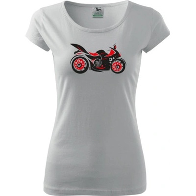 Dámske tričko s moto motívom160 Racing