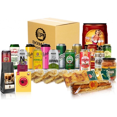 Domácí pivotéka Plechovkové sada 10 chuťovek 11°-12° 14 x 0,5 l (set)