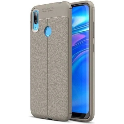 Pouzdro Litchi gelové Huawei Y7 (2019) - šedé – Sleviste.cz