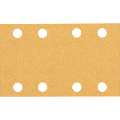 Bosch Brúsny papier EXPERT C470 s 8 otvormi pre orbitálne brúsky 80 x 133 mm, zrnitosť 100, 10 ks 2608900880