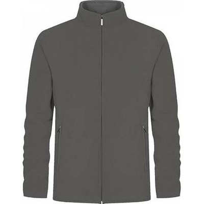 Promodoro dvojitá fleecová mikina E7961 Steel Gray