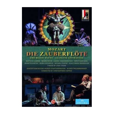 Wolfgang Amadeus Mozart Die Zauberflöte The Magic Flute La Flute Enchantée DVD – Zboží Mobilmania