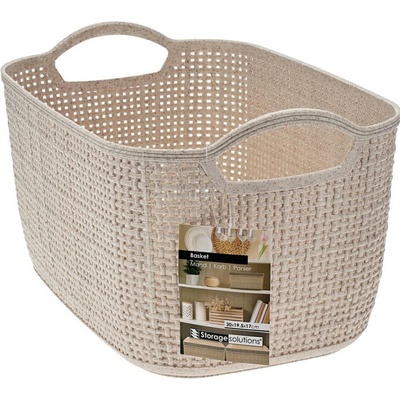 Storage Solutions Úložný koš Beige 3 19 x 17 x 30 cm
