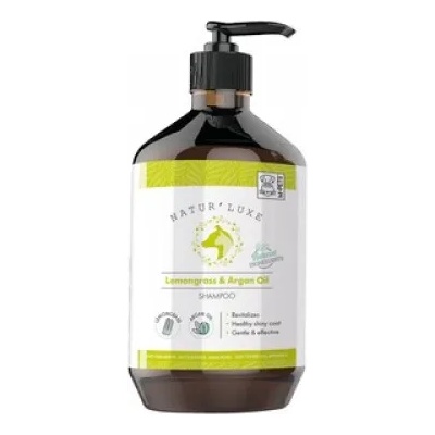 M-PETS NATUR`LUXE Lemongrass Argan Oil Shampoo - Шампоан за куче с лимонова трева и арганово масло - 500 мл - Белгия 10123699