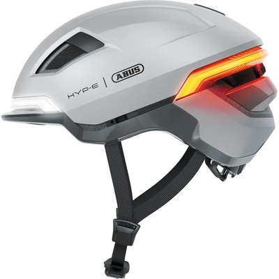 ABUS Каска за велосипед ABUS Hyp-E Bike helmet - Gleam Silver - размер L 57-61 cm (851-1932-0213)