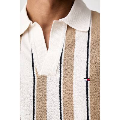 Tommy Hilfiger тениска с яка мъжка от памук (MW0MW43274)