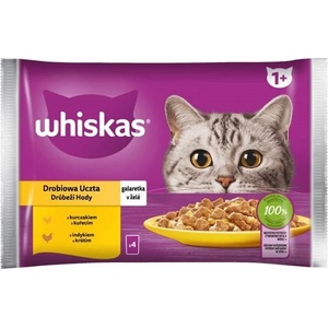 Whiskas Adult poultry in aspic 4x85 g