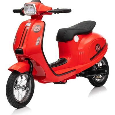 Mamido Retro 23 Detský elektrický skúter červená