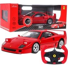 Rastar RC auto Ferrari F40 RTR červená 1:14