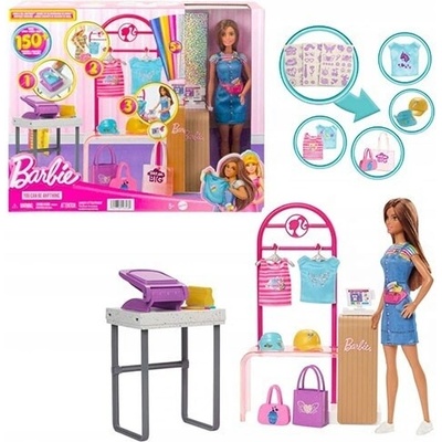 Barbie Módna Design Štúdio s bábikou