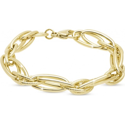 Ellami Ellami Dubai 2739 náramek pozlacený 14k masivní proplétaný 2002739