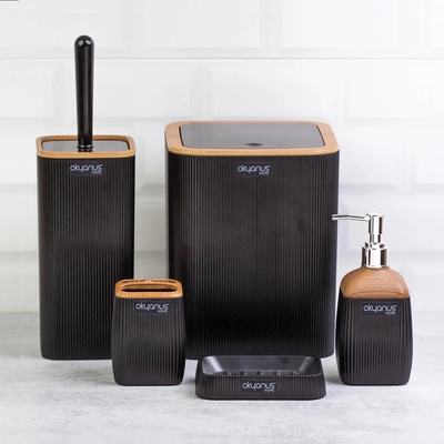 ShopJK OKY5018 5 ks bílá dřevo – Zboží Dáma