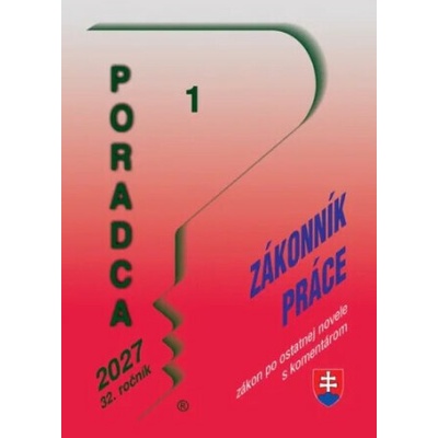 Poradca 1/2027 - Zákonník práce s komentárom