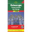 MAPA FREYTAG Východní Evropa mapa 1:2 000 000
