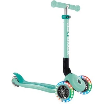 Globber Сгъваема тротинетка със светещи колела, Globber Junior - 2 +г. , мента