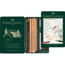 Faber-Castell 112975 Pitt Monochrome sada uměleckých výtvarných potřeb 12 ks