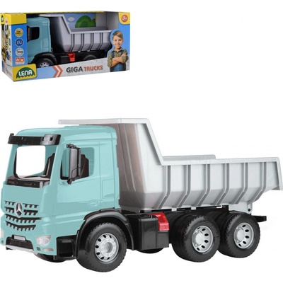 Lena GIGA TRUCKS sklápěč Arocs tyrkys – Zboží Dáma