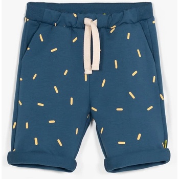 Muffin Mode chlapecké biobavlněné kraťasy Seeds modré
