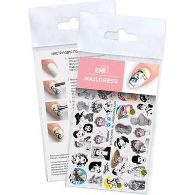 E.Mi Vodolepka Naildress Slider Design 54 David