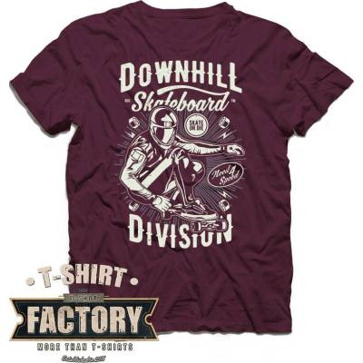 Tričko Downhill Skateboard Division