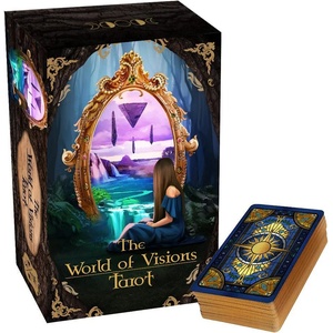 Taroteca Studio Оригинални карти Таро The World of Visions Tarot (златни ръбове)