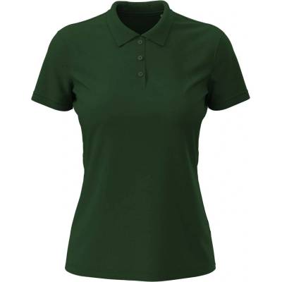 Stedman lux polo st9160 / Дамска поло риза - бутилково зелено xs (st9160bogxs)