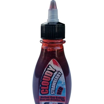 DK Fishing s.r.o. Fish Pro atraktor Cloudy Strawberry Red 100ml