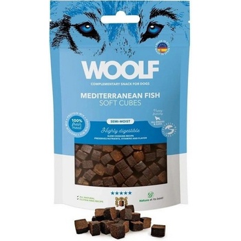 WOOLF pochoutka Soft Cubes Mediteranean Fish 100 g