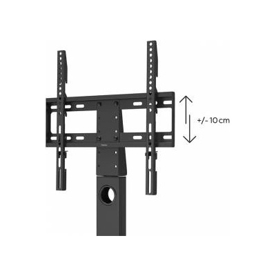 Hama Стойка за tv hama, въртяща се, регулируема на височина, 140 см (55 инча), до 30 кг, Черен, hama-220866