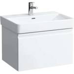 Laufen Pro S - Шкаф за мивка, 62x45x39 см, 1 чекмедже, бял мат H4834210964631 (H4834210964631)
