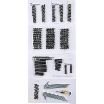 Blumfeldt sada šroubů Pantheon Robust 3 x 3 w/BL