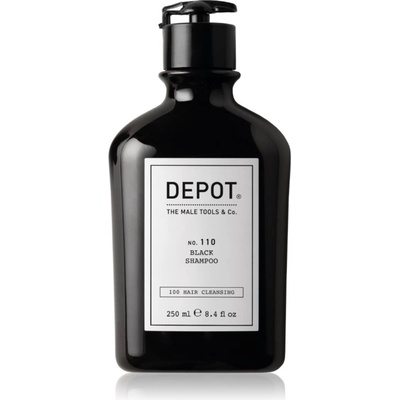 Depot 100 HAIR CLEANSING NO. 110 BLACK SHAMPOO шампоан неутрализиращ кафеникавите оттенъци 250ml