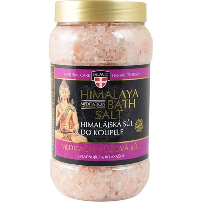 Vivaco Himalájska prírodná ružová soľ do kúpeľa 1200 g