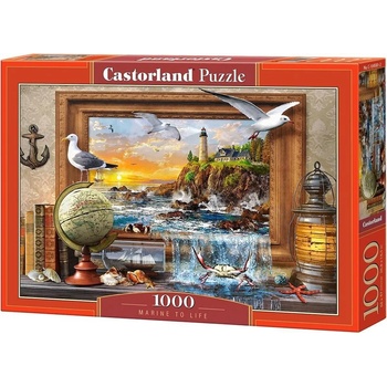Castorland Пъзел Castorland от 1000 части - Морски живот (C-104581-2)