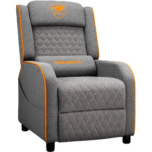 COUGAR RANGER ONE Gaming Sofa, Grey-Orange (CGR-RAO-GRA) - optimal-computers