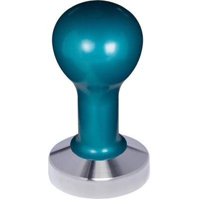 Buna Café tamper kov modrý, nerez mat, konvexný 58 mm