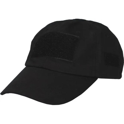 MFH Оперативна шапка с велкро панели, черна (10263a)