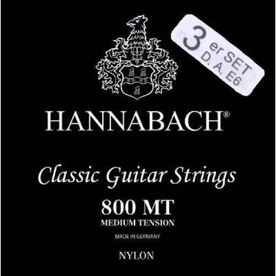 Hannabach Postříbřené 3-bas GEW652378