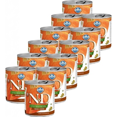 N&D Dog Pumpkin Venison 12 x 285 g