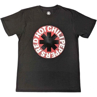 Red Hot Chili Peppers Red Circle Asterisk Grey XL Риза (<![CDATA[RHCPTS12MG04]]>)