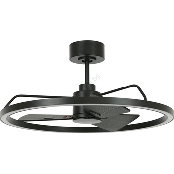 Lucci Air 516124 - LED Димируем вентилатор CESSNA LED/36W/230V 3000/4000/5000K черен + д. у (FAN00300)