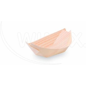 WIMEX s. r. o WIMEX s. r. o. Купа за храна за пръсти дървена лодка 9 x 6 см [100 бр. ]
