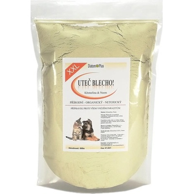 DiatomPlus Uteč Blecho XXL! proti blechám, klíšťatům a plísním 500 g – Hledejceny.cz