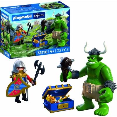 Playmobil 72116 Troll s pokladem Lvích rytířů – Zboží Mobilmania
